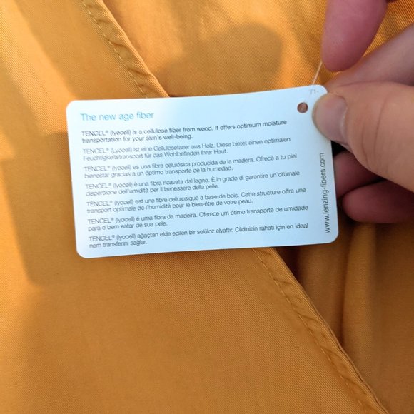 VELVET HEART ✨ NWT Mustard Long Sleeve Wrap Top - Picture 9 of 9